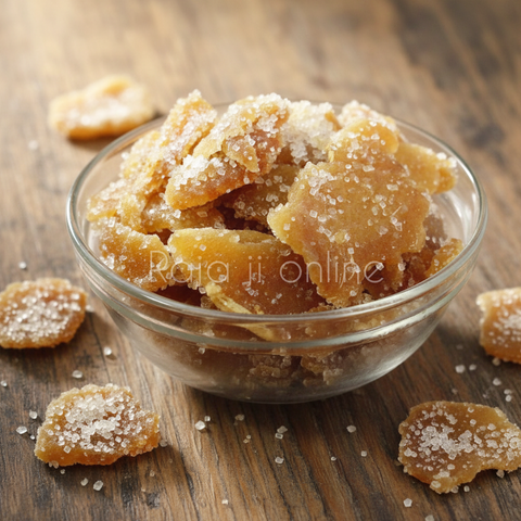 Sweet Adrak | Sweet Ginger | Sweet Adrak Churan Slice | Meethi Adrak Goli Candy